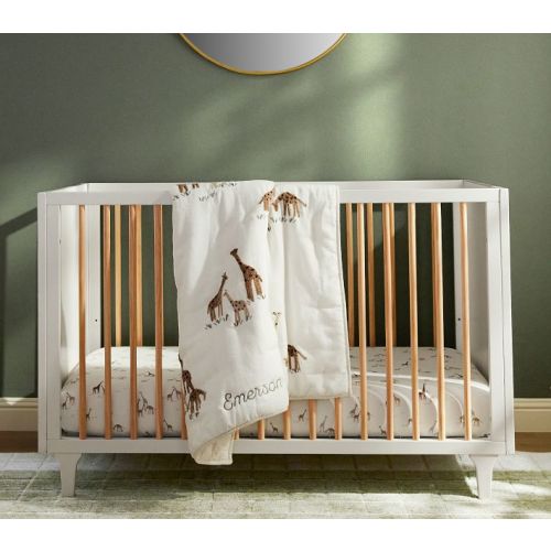 Goldie Giraffe Baby Quilt | Pottery Barn Kids