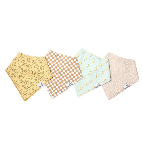 Bandana Bib (4 Pack)