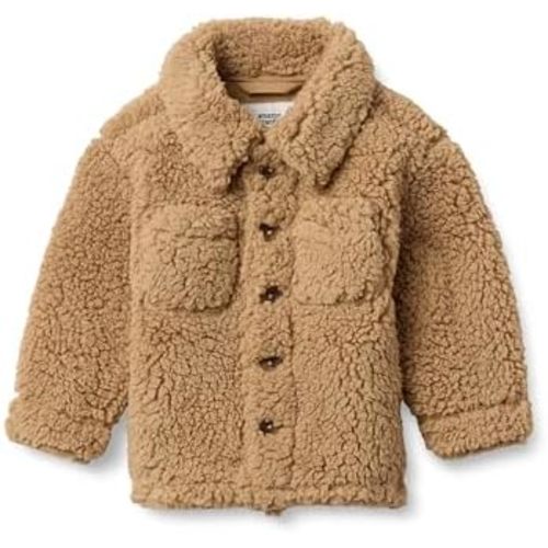 Amazon Essentials Unisex-Baby Sherpa Overshirt Jacket