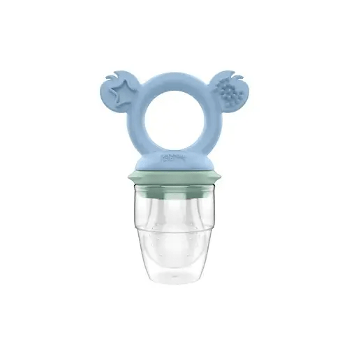 Cherub Baby Silicone Fresh Food Feeder Cerulean / Sage | Baby Bunting AU