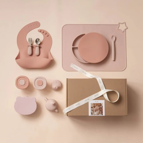 First Bites Gift Set (Blush/Muted)