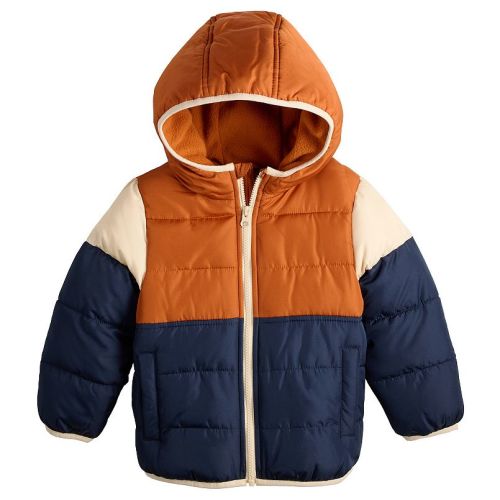 Baby & Toddler Boy Jumping Beans® Color Block Puffer Jacket