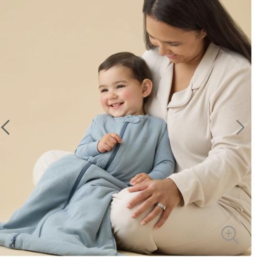 Ribbed Front Opening Sleep Sack 1.5 TOG