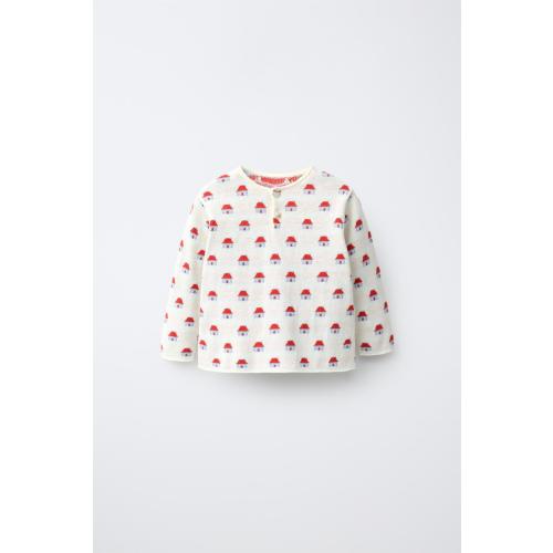 HOUSE JACQUARD KNIT SWEATER - Ecru | ZARA United States