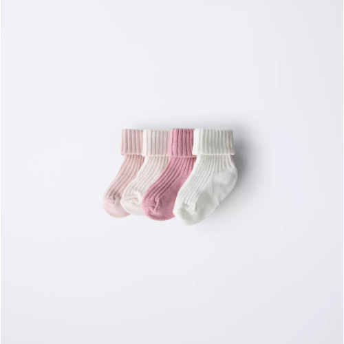 FOUR-PACK OF COLOR SOCKS - Light pink | ZARA United States