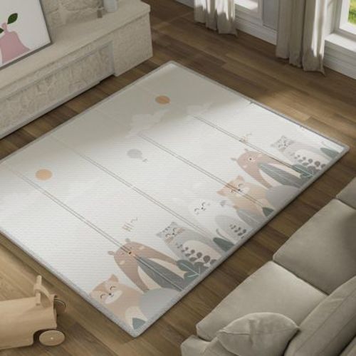 AmourLil 71x59in Extra Large Baby Play Mat – Waterproof Foam Floor Mat for Babies, Toddlers & Infants, Ideal for Playtime
