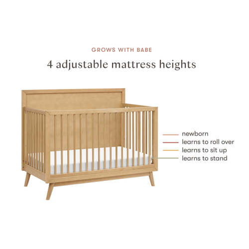 Babyletto Palma 4-in-1 Convertible Crib + Toddler Bed Conversion Kit | Modern Nursery™