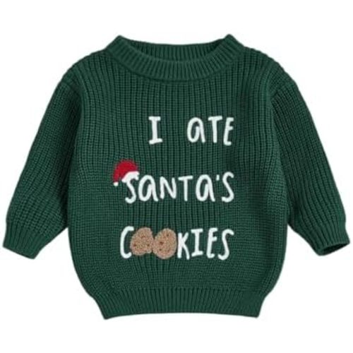 Baby Boy Girl Halloween Sweater Pumpkin Long Sleeve Knit Tops