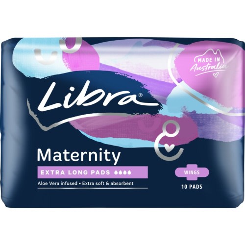 Libra Maternity Winged Pads 10 Pack