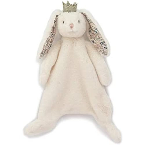 MON AMI Princess Bunny Plush Lovey for Babies – 15” | Security Blanket for Newborns