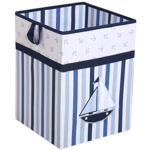 Bacati - Little Sailor Collapsible Laundry Hamper