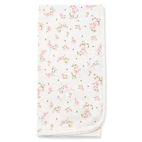 Vintage Rose Receiving Blanket