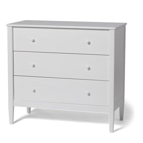 Little Seeds Clover 3 Drawer Dresser, True White