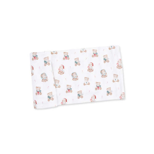 Stretch Swaddle, Christmas Teddy Bears Uni – SpearmintLOVE