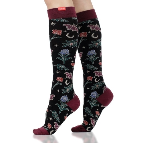 Midnight Magic (Cotton Compression Socks)