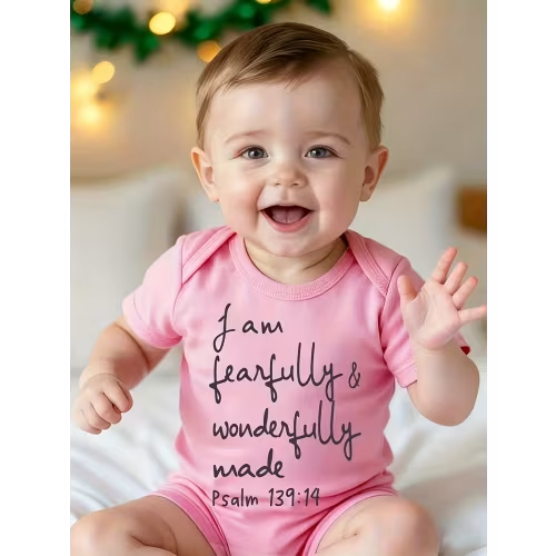 a terrifying yet wonderful jesus themed baby bodysuit - Temu