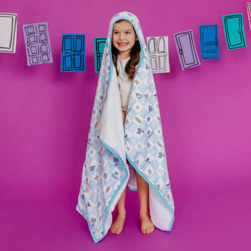 Premium Big Kid Hooded Towel - Monsters, Inc. Medley