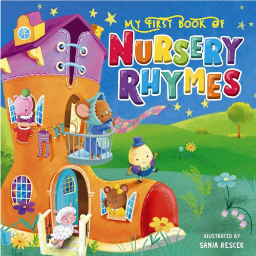My First Book of Nursery Rhymes - Padded Board Book - Classics