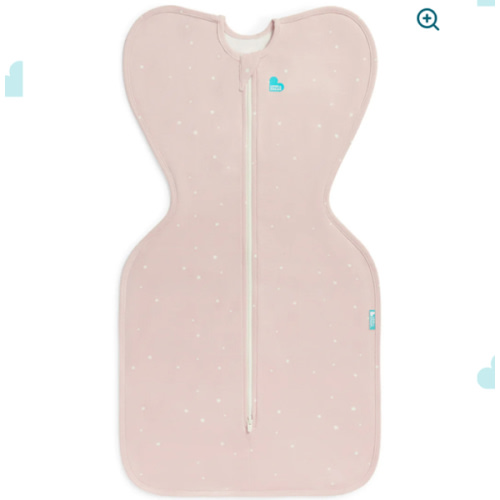 Swaddle Up™ 1.0 TOG Cotton Powder Pink Twinkle