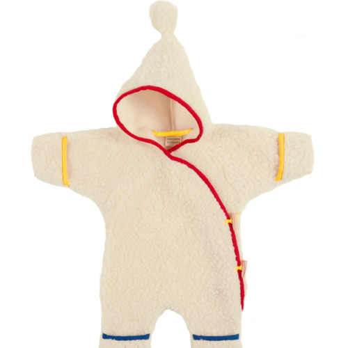 BOBO CHOSES X BINIBAMBA MERINO WOOL SNUGGLESUIT BABY ROMPER