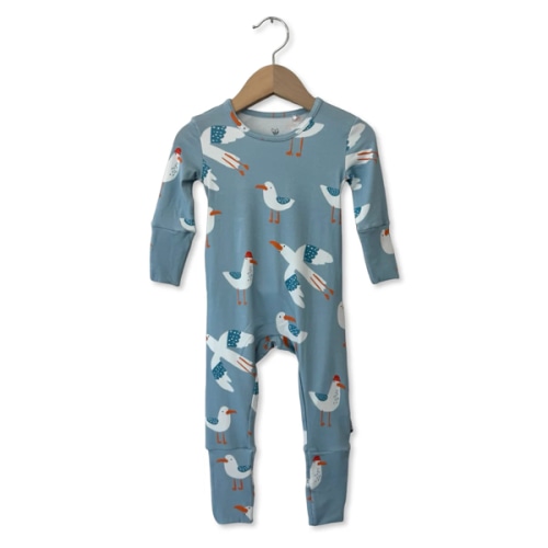 Gulls Just Want To Have Fun  Day to Night Romper Luxe Edition | Cotton Bamboo Blend
