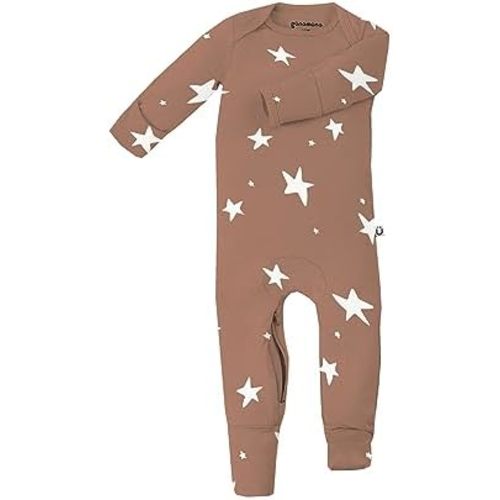 GUNAMUNA Unisex Baby, Toddler Ultra-Soft Convertible Pajama, Footie Romper Sleeper with Diaper Zipper for Easy Changing