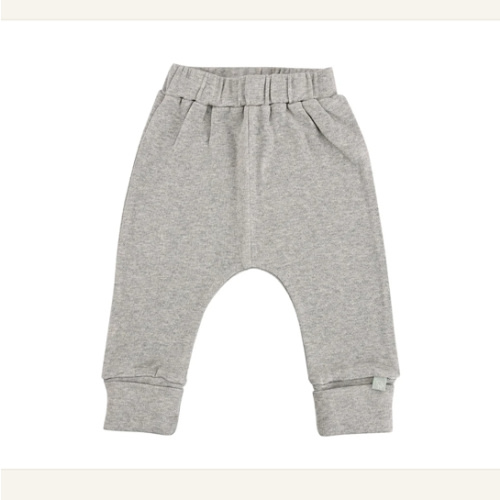 Pants - Basics | Heather | 100% Organic - Finn + Emma