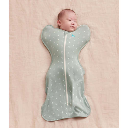 Swaddle Up™ 1.0 TOG Cotton Olive Moon