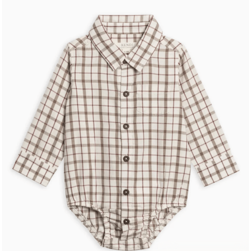 Theo Poplin Collar Bodysuit