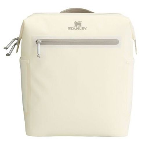 Stanley 20 Cans All Day Madeleine Midi Backpack Cooler - Cream: 14.8L Polyester