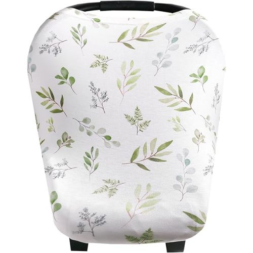 Copper Pearl Multi-Use Cover: Car Seat Covers, Nursing Cover, and Stroller Cover for Sun - Stretchy Fabric, All-Season Use, Stylish Designs, Easy Access for Moms - Haven