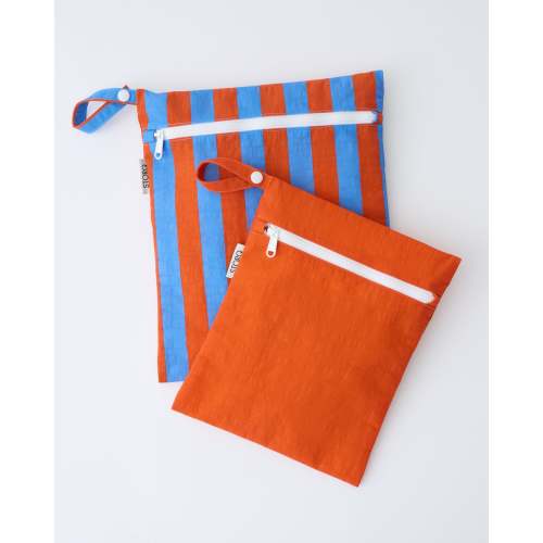 Wet/Dry Bag 2-Piece Set | Stripe - Storq by Kindred Bravely