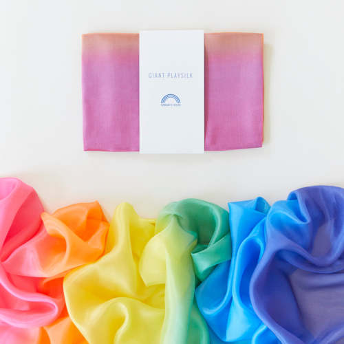 Giant Rainbow Playsilk | Shop Sarah's Silks