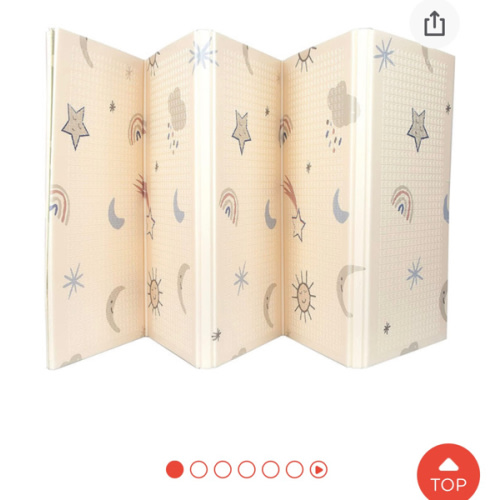 Reversible Floor Mat | Rainbows & Sky