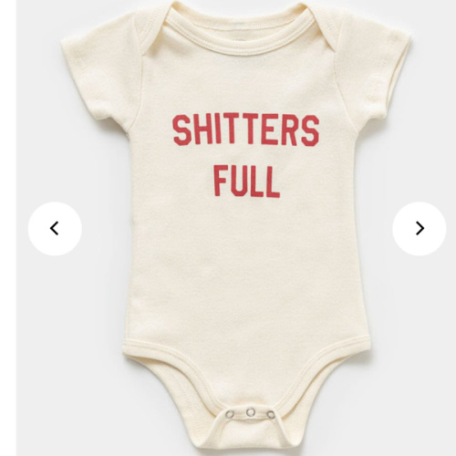 Shitters Full Onesie - Natural