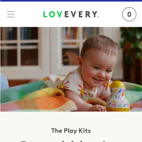 The Play Kits by Lovevery | Montessori Toy Subscription Ages 0-5 | Lovevery