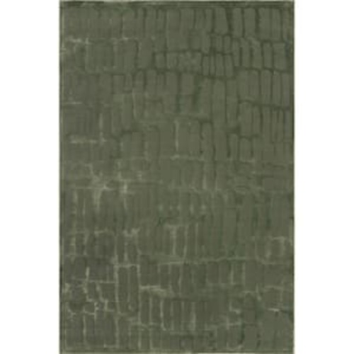 Belen Forest Green 5 ft. x 8 ft. Modern Abstract Area Rug
