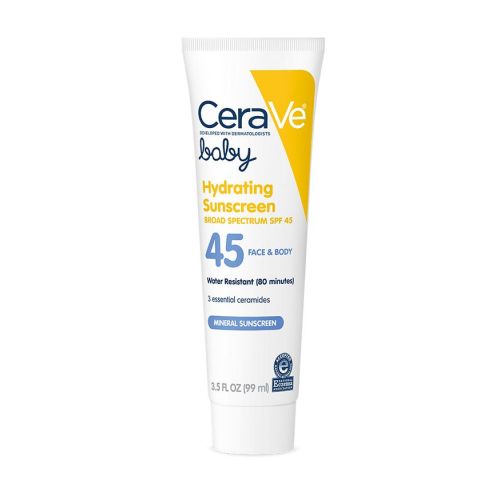 Baby Sunscreen | Mineral Sunscreen Lotion SPF 45 | CeraVe