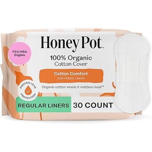 The Honey Pot Company - Cotton Comfort - Panty Liners for Women