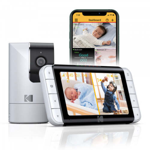C525P 5" Smart HD Video Baby Monitor with Motorised Pan-Tilt