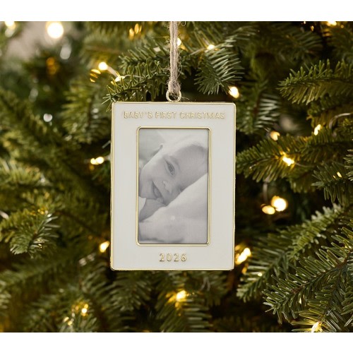 Baby's First Frame Ornament 2026