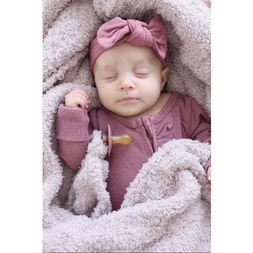 CuddleLane™ Luxe Blankets in Dusty Purple | Caden Lane