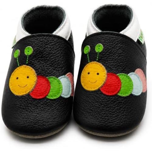 SAYOYO Baby Leather Moccasins Suede Sole Infant Toddler First Steps