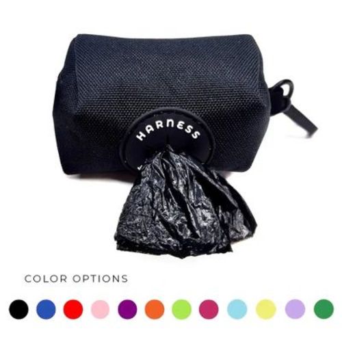 Poop Bag Dispenser (Solid Colors) Black Onyx