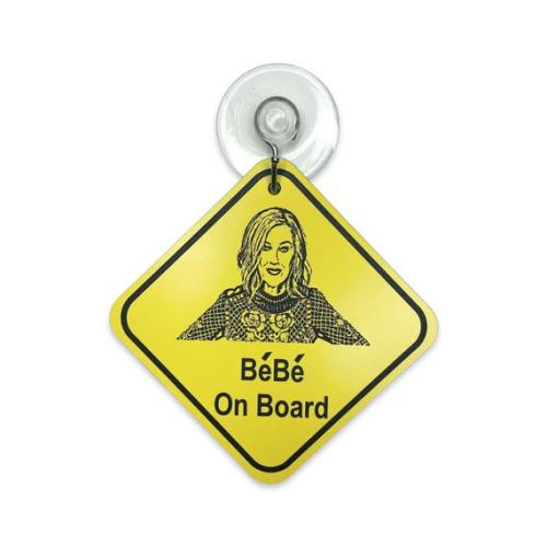 Moira Rose Bebe on Board Car Safety Sign  Schitt's Creek - Etsy