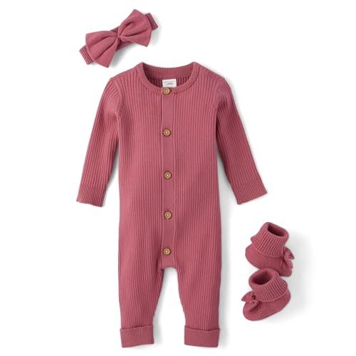 Gymboree baby-girls Take Me Home 100% Cotton Newborn Outfit