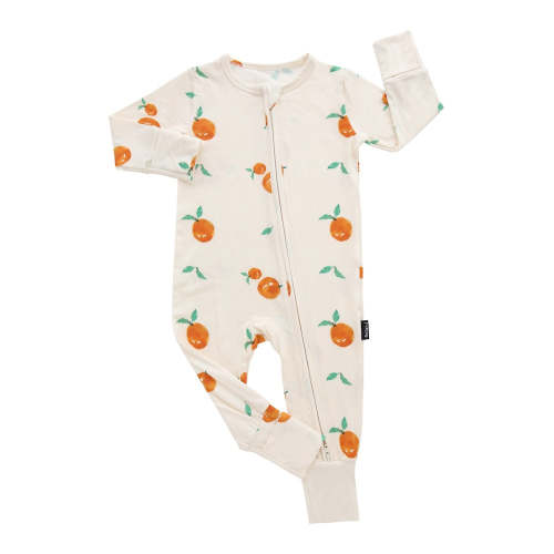 Footless Bamboo Sleeper - Clementines – Belan.J