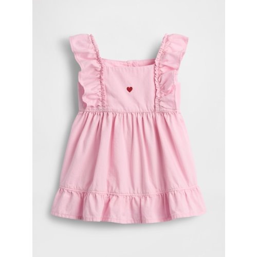 Baby Denim Heart Skirtall