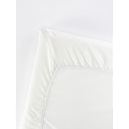 BabyBjörn Fitted Sheet for Travel Crib Light - Organic White