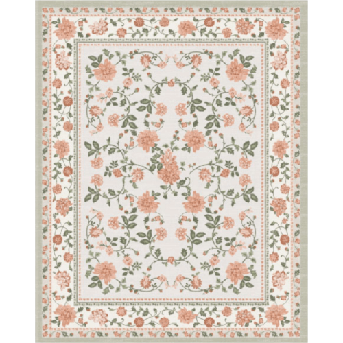 Peach Arbor Traditional Rug